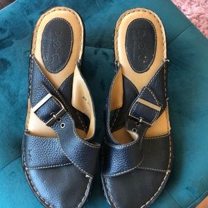 Navy Blue Sandals
